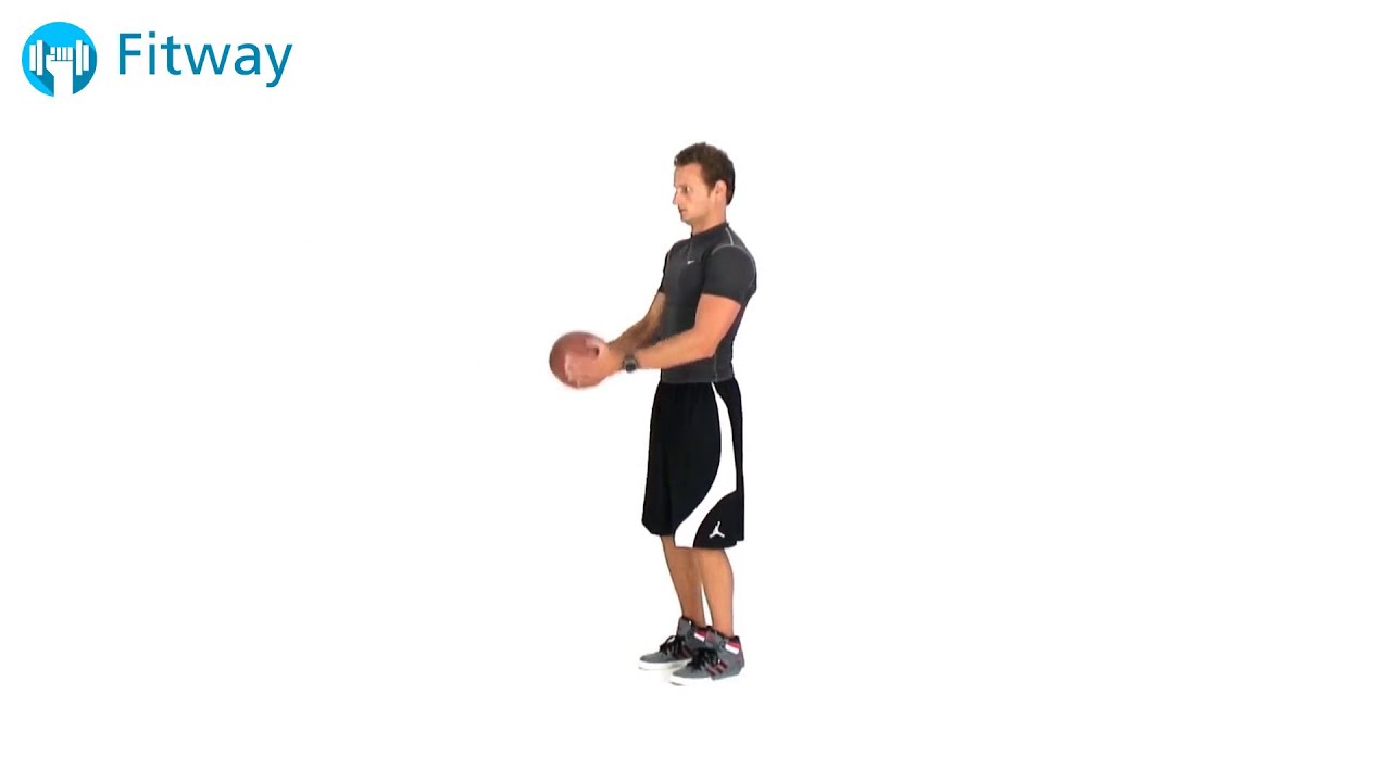 How To Do: Medicine Ball Biceps Curl | Arm Workout Exercise - YouTube