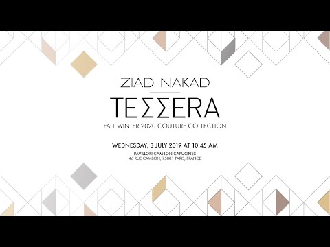 Ziad Nakad Fall Winter 2020 Couture Collection