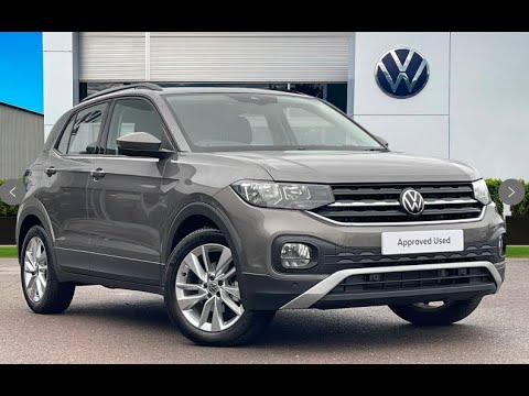 Approved Used Volkswagen T-Cross SE 1.0 TSI DSG 110ps Limestone Grey | Wrexham Volkswagen