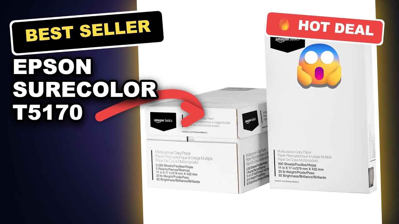 Epson SureColor T5170 Wireless Inkjet Printer Review: Office Workhorse