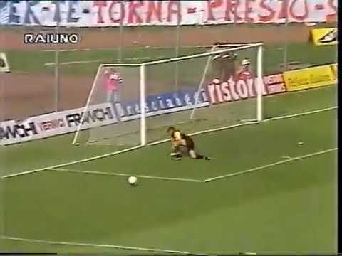 Serie B 1993/94 37 Brescia - Ravenna 2-1 servizio Rai