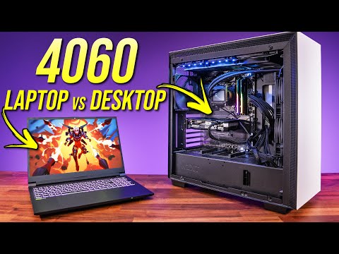 Laptop vs Desktop (RTX 4060) - MUCH Closer Than You Think!