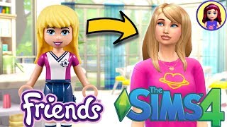 Lego Friends Stephanie as a Sim! Sims 4 Create a Sim