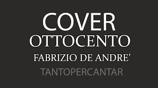 OTTOCENTO Fabrizio De Andrè Mauro Pagani COVER
