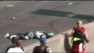 Francorchamps 2008 bike accident