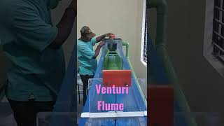 Venturi Flume #trending #viral #ytshorts #ytstudio #engineering #lab #setup #experimental #unit