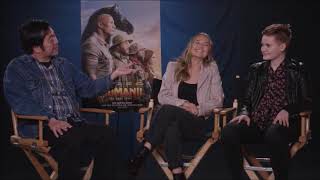Madison Iseman and Morgan Turner Interview for Jumanji: The Next Level video