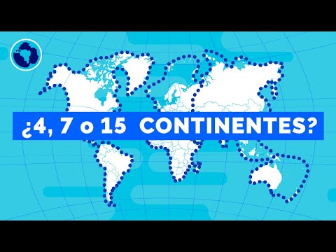 ¿Cuántos continentes hay