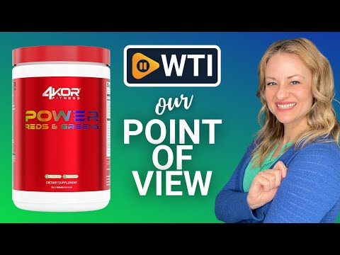 4KOR Fitness Power Reds & Greens Drink - WTI product video review
