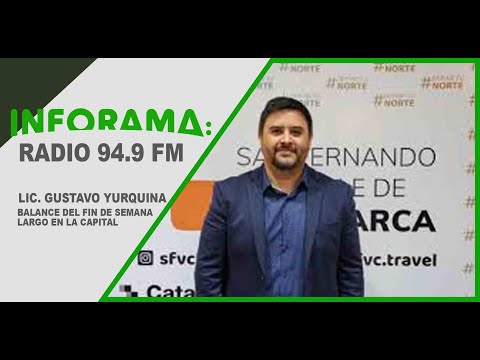 🎥 LIC. GUSTAVO YURQUINA – BALANCE DEL FIN DE SEMANA LARGO EN LA CAPITAL | MEDIA TARDE