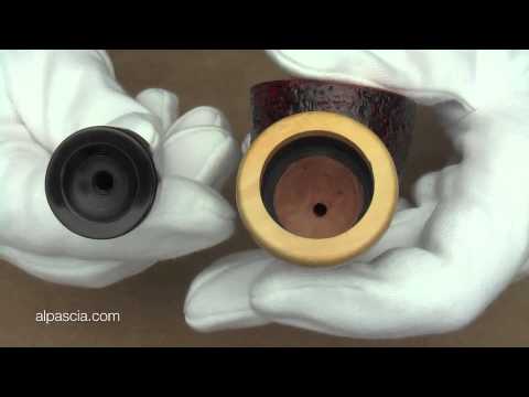 pipa Ascorti Gimli Sabbia di Oro KS Reverse Calabash System - pipe 794