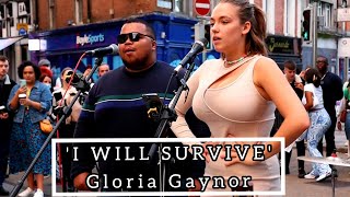 BEST PERFORMANCE OF MY LIFE | Gloria Gaynor - I Will Survive | Allie Sherlock &amp; Fabulous Fabio cover