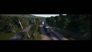 RUNWAY TRAIN 282 CSX