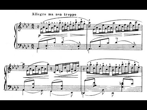 Anatoly Lyadov - Etude Op. 5 (audio + sheet music)