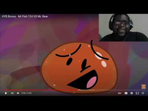 A HIGHLY REQUESTED VIDEO IS HERE! Mr. Fish 124 vs Mr. Bear | HYB BONUS |  @hydroanimates|Reaction|
