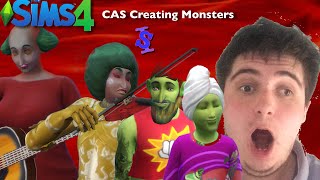 The Sims4 CAS Creating Ugly Monsters