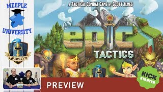 Meeple University - Tiny Epic Tactics video thumbnail