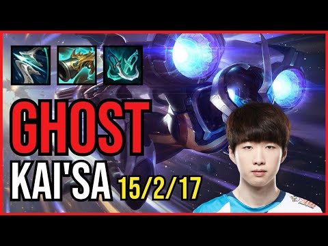 GHOST - KAI'SA vs APHELIOS ADC - KR Challenger - Patch 11.4