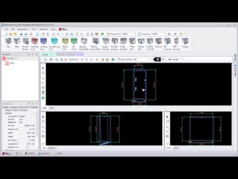 AHU Selection - (Air Handling Unit Selection) - Selecting Single Damper