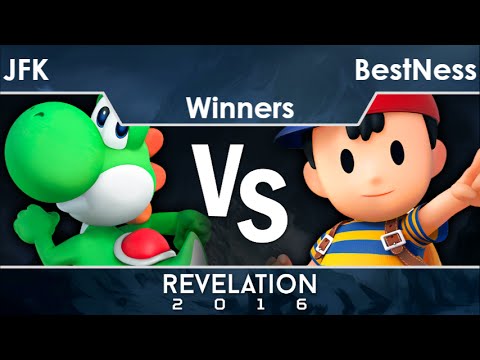 Rev2016  - HLG | JFK (Yoshi) vs BestNess (Ness) Winners - Smash 4