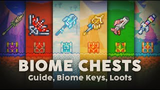 Terraria Biome Chest Guide, Biome Keys & Loots - Terraria 1.4.4