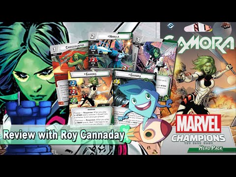 Marvel Champions: The Card Game – Gamora Hero Pack Review - with Roy Cannaday