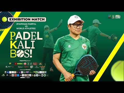 TOURNAMENT PADEL KALI BOS | Pimpinan Parpol x Atlet Dunia !!!