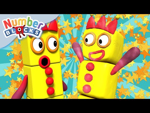 @Numberblocks- Make Your Own Number Three! 🛠✨| Numberblocks Crafts | Play-Doh