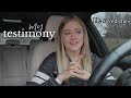 My Testimony | how Jesus saved me from anorexia, anxiety & depression