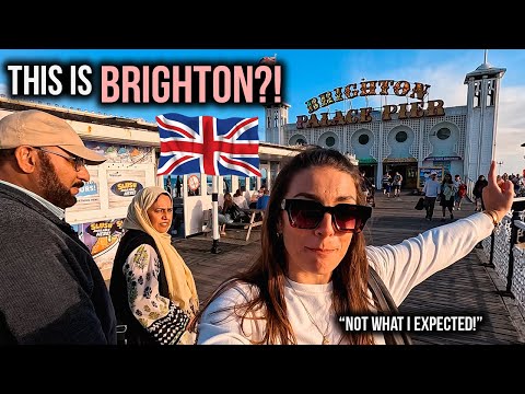 First Impressions of BRIGHTON England 🇬🇧 (I didn't expect this!)