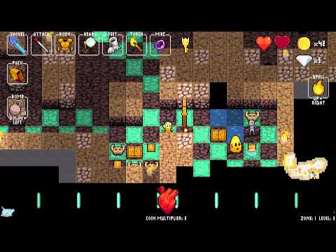 Let's Play! Crypt of the Necrodancer - Episode 1 [Dancin']