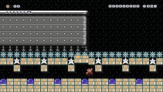 Take me to the stars, she said.: Beating My Own Super Mario Maker Levels!