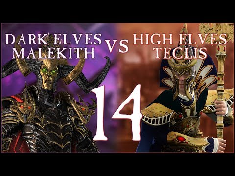 A SURPRISING OUTCOME - Malekith vs Teclis (Head to Head) - Total War: WARHAMMER II - Ep.14!