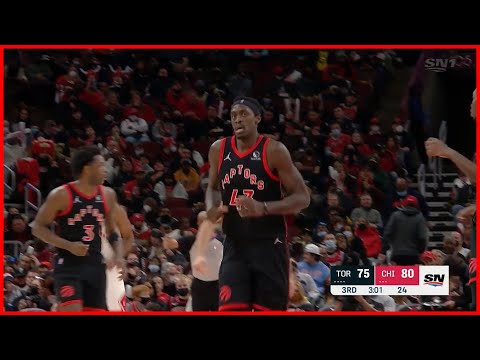 Pascal Siakam Finishes with the Left | RAPTORS vs BULLS | Jan 26, 2022 | 21-22 NBA Season