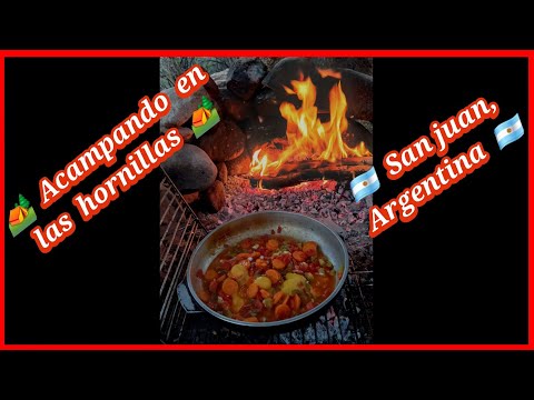 🏕 ACAMPANDO EN LAS HORNILLAS, SAN JUAN. 