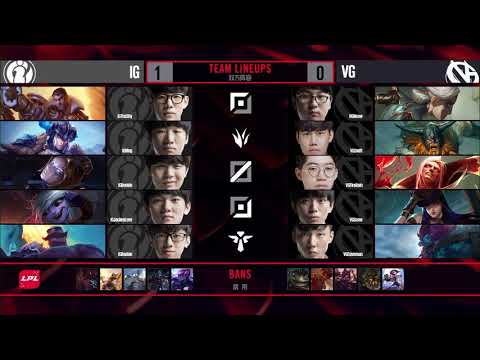 【LPL春季賽】第7週 IG vs VG #2