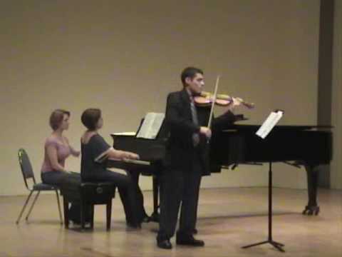 Allegro Vivace from Duo Sonata by Franz Schubert