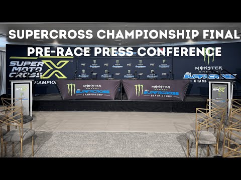 2024 Monster Energy AMA Supercross Championship Final: Pre-Race Press Conference - Salt Lake City