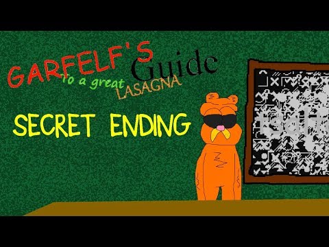 Secret Ending (Wrong answers only! ) Garfelf's Guide To A Great Lasagna (A Baldi's Basics Mod)