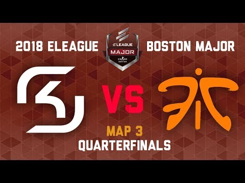 SK vs Fnatic - Quarterfinals Map 3 de_mirage (BO3) - CS:GO ELEAGUE Major Boston 2018
