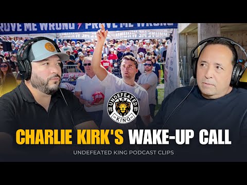 Charlie Kirk's Faith Wake-Up Call: Evil & Spiritual Battle | Undefeated King