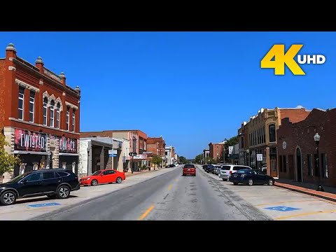 Webb City Missouri 4K Driving Tour | Historic Route 66 Drive