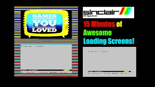 34 Years of the ZX SPECTRUM! - 15 Minutes of Loading Screens!