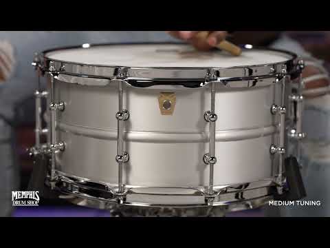 Ludwig Acrolite 6.5 X 14 Snare with Tube Lugs LM405CT and Upgrades! image 13