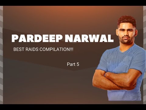 Pardeep Narwal's best raids part - 5