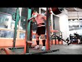 로우바 스쿼트 210kg x 2. #shorts
