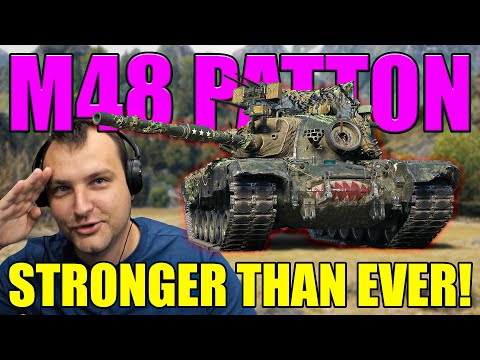 M48 Patton – BIG BUFF in WoT 2.0! The Legend Returns!