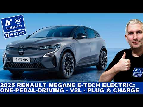 2025 Renault Megane E-Tech Electric Update / Facelift with benefits for existing customers!
