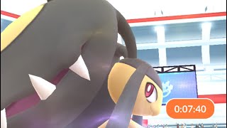 Battling Mega Mawile