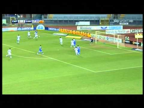Empoli 1-3 Sampdoria 12-9-2011 Highlights & Goals HD